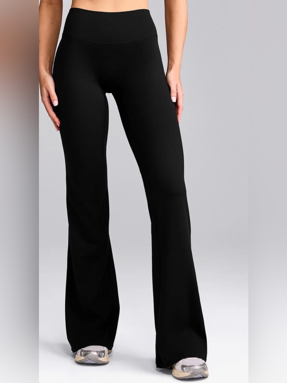 Oner Active SoftMotion Flared Leggings with grey logo - small Regular